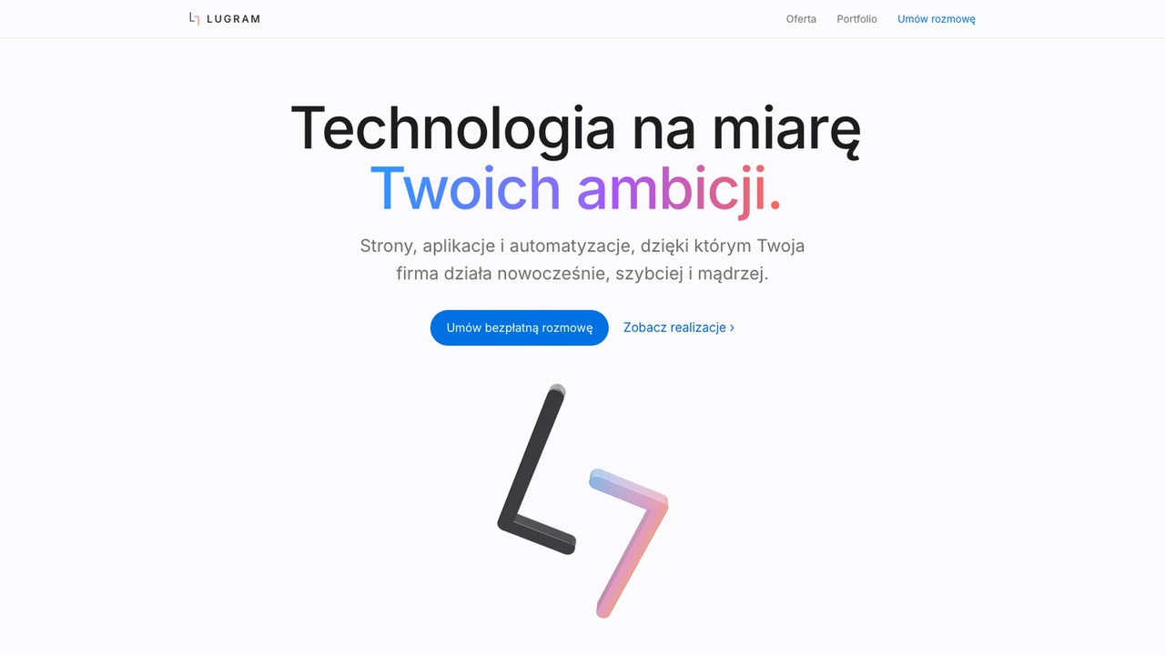 LUGRAM - strona, którą właśnie oglądasz: okładka